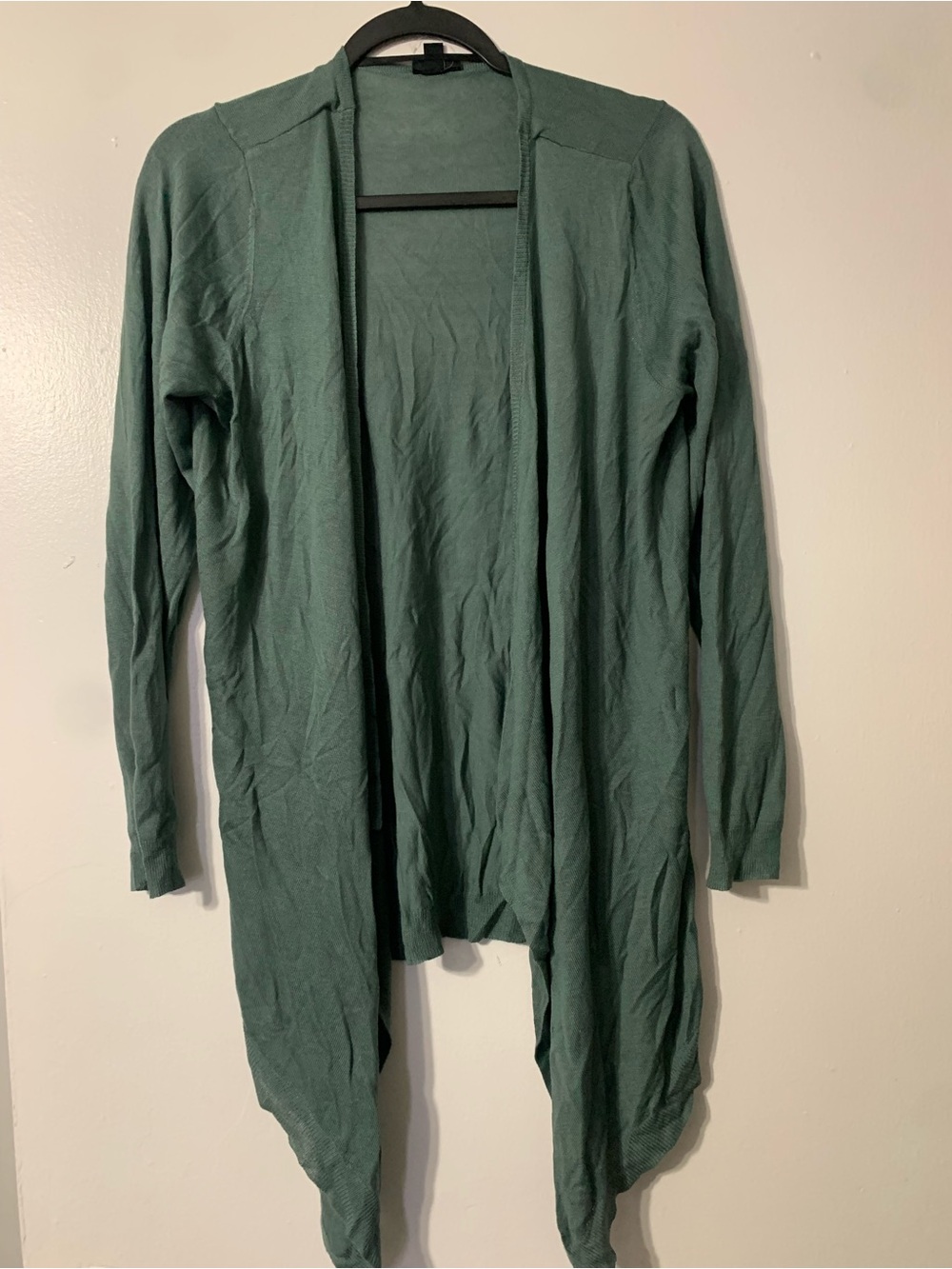 torrid Teal Green Open-Front Longline Cardigan